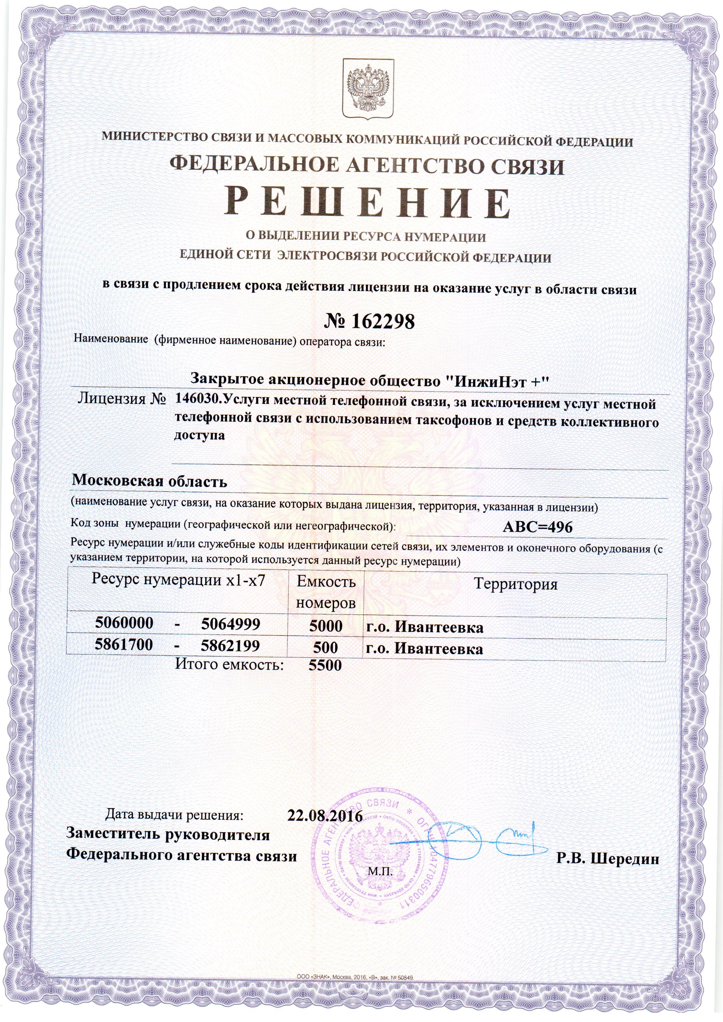 Фирма лицензионного. Лицензия на оказание услуг местной телефонной связи. Лицензия для оказания интернет услуг. Лицензия на предоставление услуг связи. ИНЖИНЭТ плюс Ивантеевка